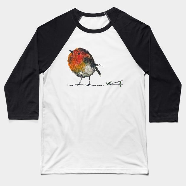 Little bird Baseball T-Shirt by Art Can Do